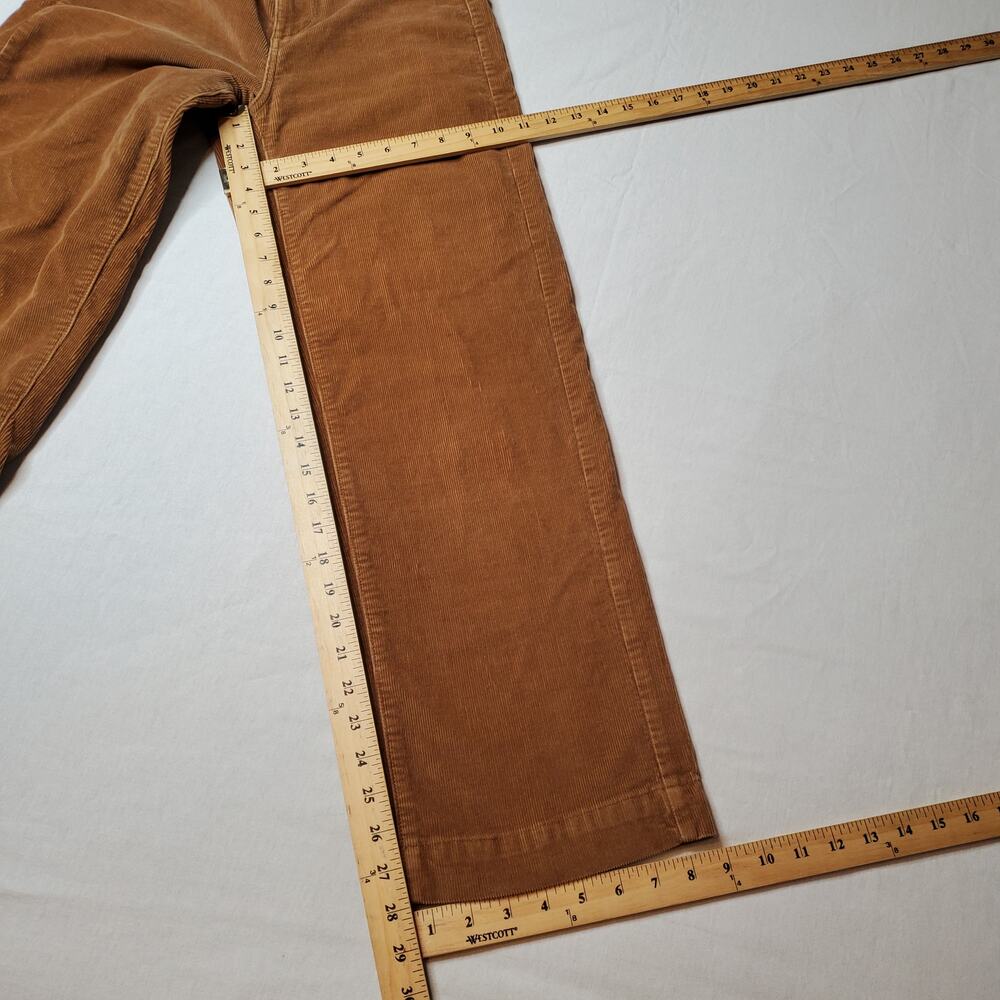 Everlane Women's Size 4 Wide Leg Corduroy Pant Brown - Picture 3 of 8